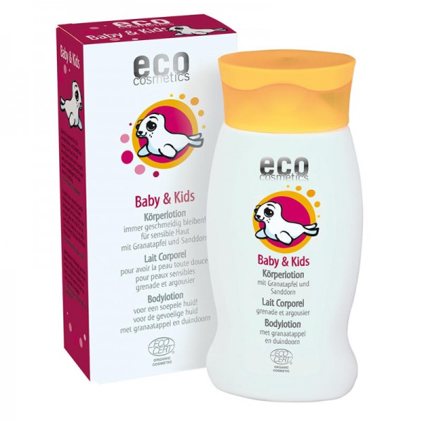 Baby & Kids Körperlotion mit Granatapfel & Sanddorn, 200ml - eco cosmetics