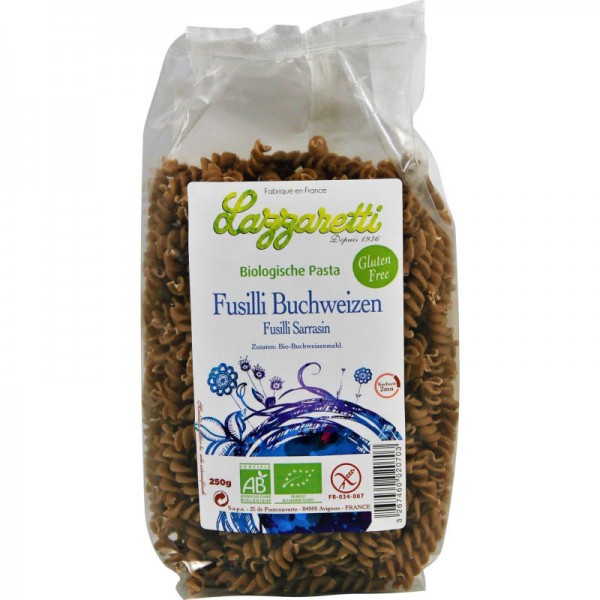 Buchweizen Fusilli Bio, 250g - Lazzaretti