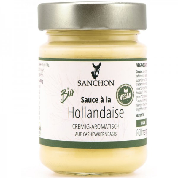 Sauce à la Hollandaise Bio, 170ml - Sanchon 