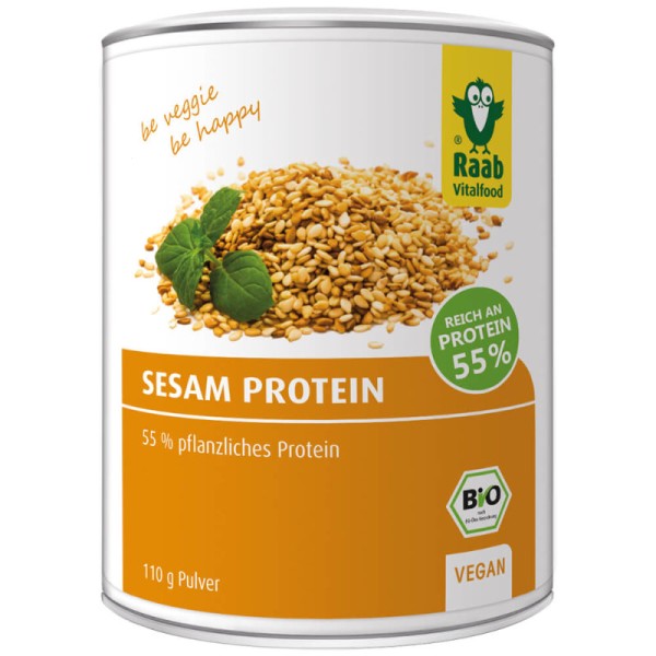 Sesam Protein Pulver Bio, 110g - Raab