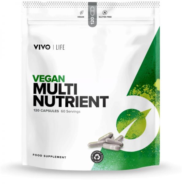 Vegan Multi Nutrient Kapseln, 120 Stück - VIVO