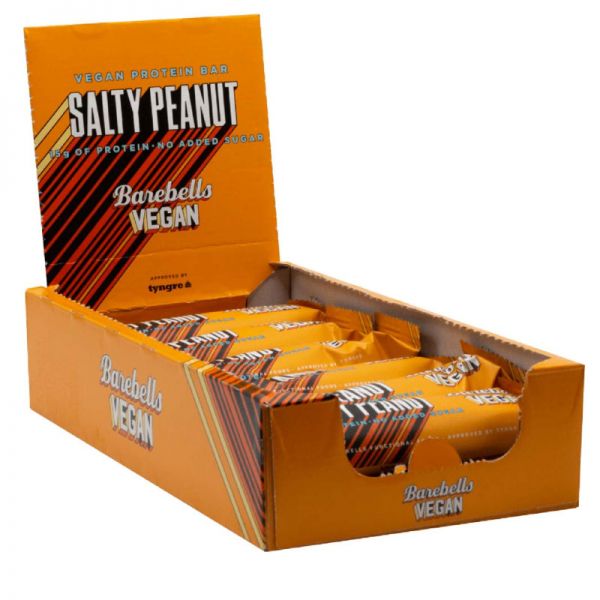 Salty Peanut Vegan Protein Bar Box, 12 Stück - Barebells