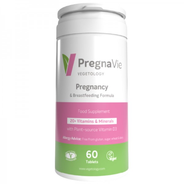 PregnaVie Pregnancy & Breastfeeding Formula, 60 Stück - Vegetology